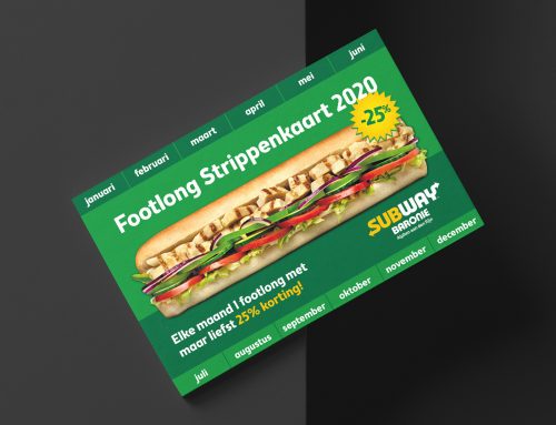 Subway Alphen aan den Rijn strippenkaart